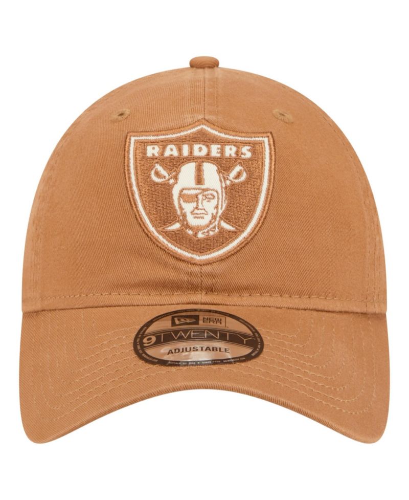 Men's Brown Las Vegas Raiders Stamp 9TWENTY Adjustable Hat