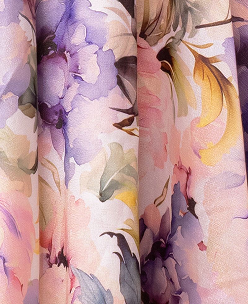 Women's Printed Strapless Ball Gown