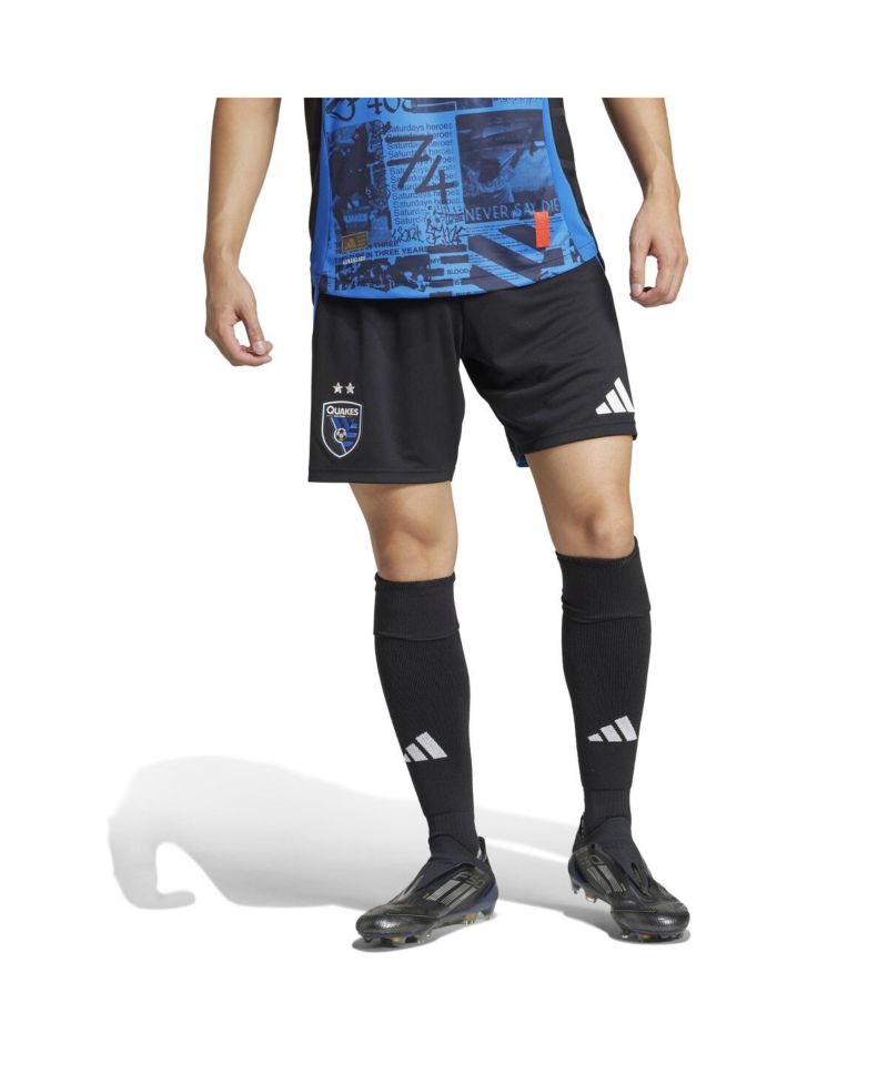Men's Black San Jose Earthquakes Home 2025 Headliner Authentic Shorts