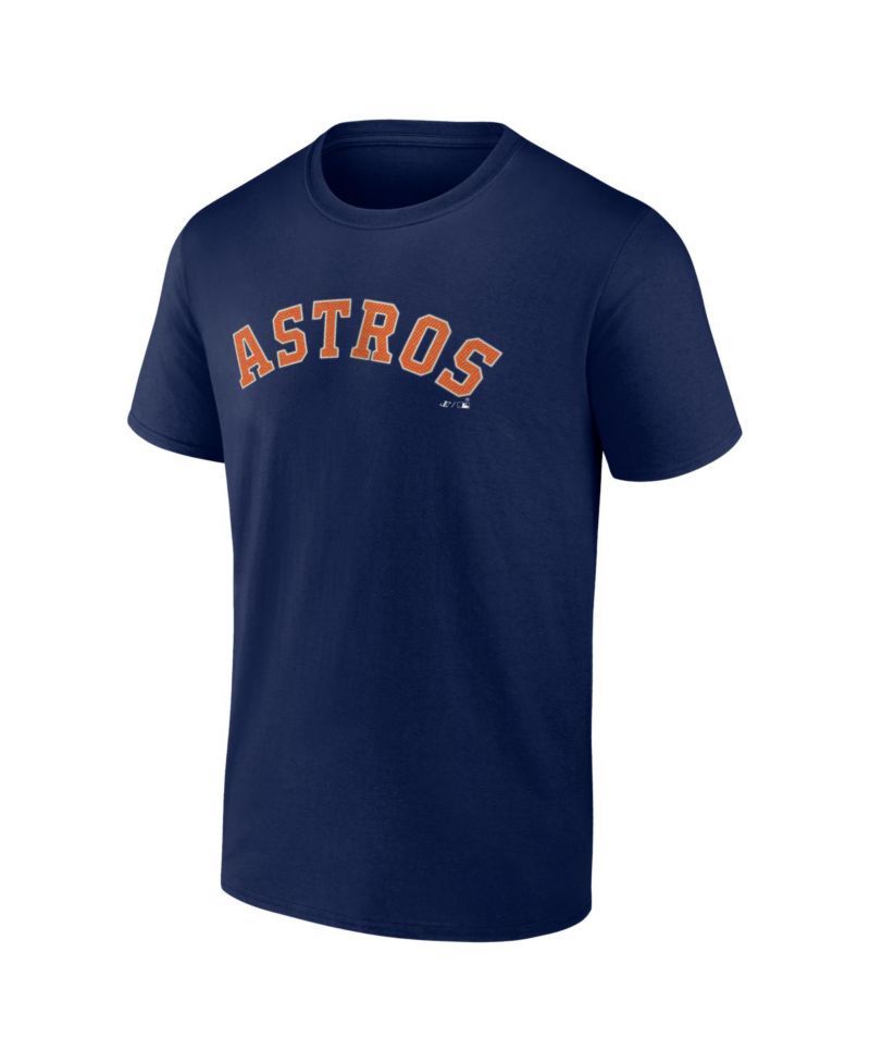 Men's Navy Houston Astros Wordmark T-Shirt