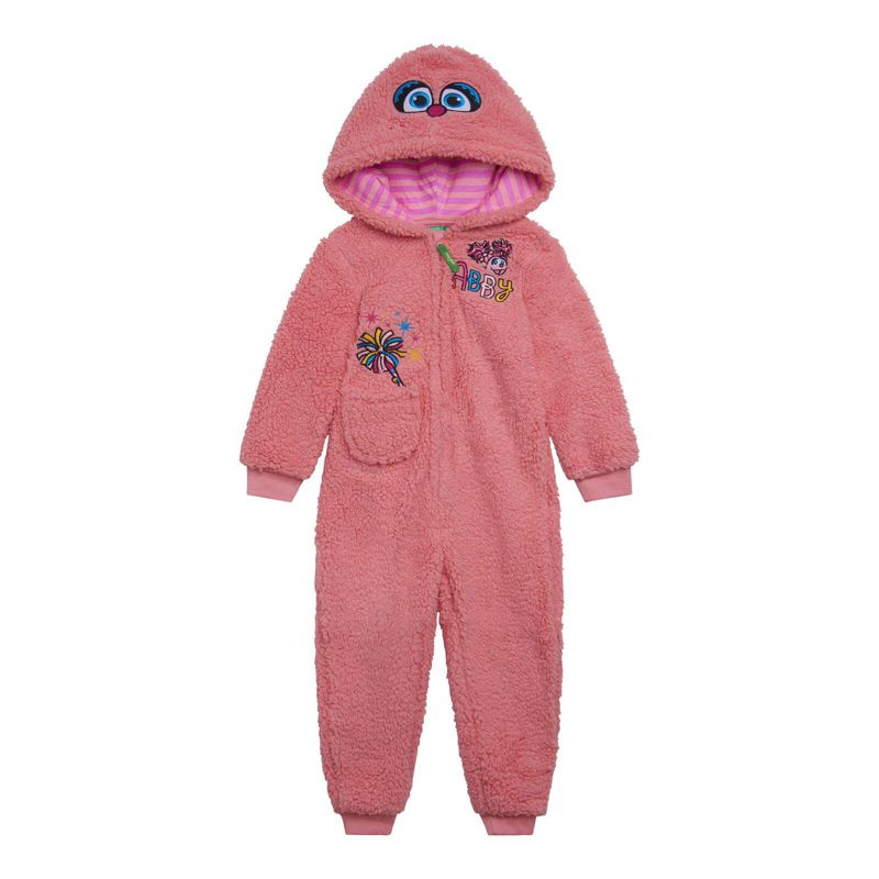 Baby Girls (Newborn - 24M) Cozy Sherpa Zip Up Cosplay Costume Coverall