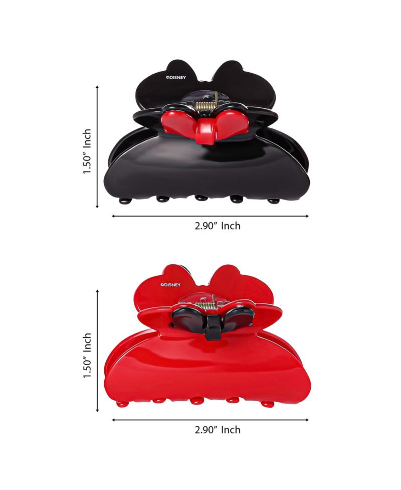 Minnie Mouse Claw Clip Medium 2-Piece Set Official License