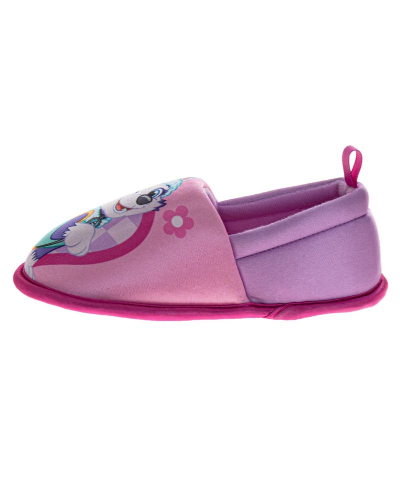 Girls Paw Patrol Skye & Everest Slippers Plush, Warm, and Soft House Shoes
