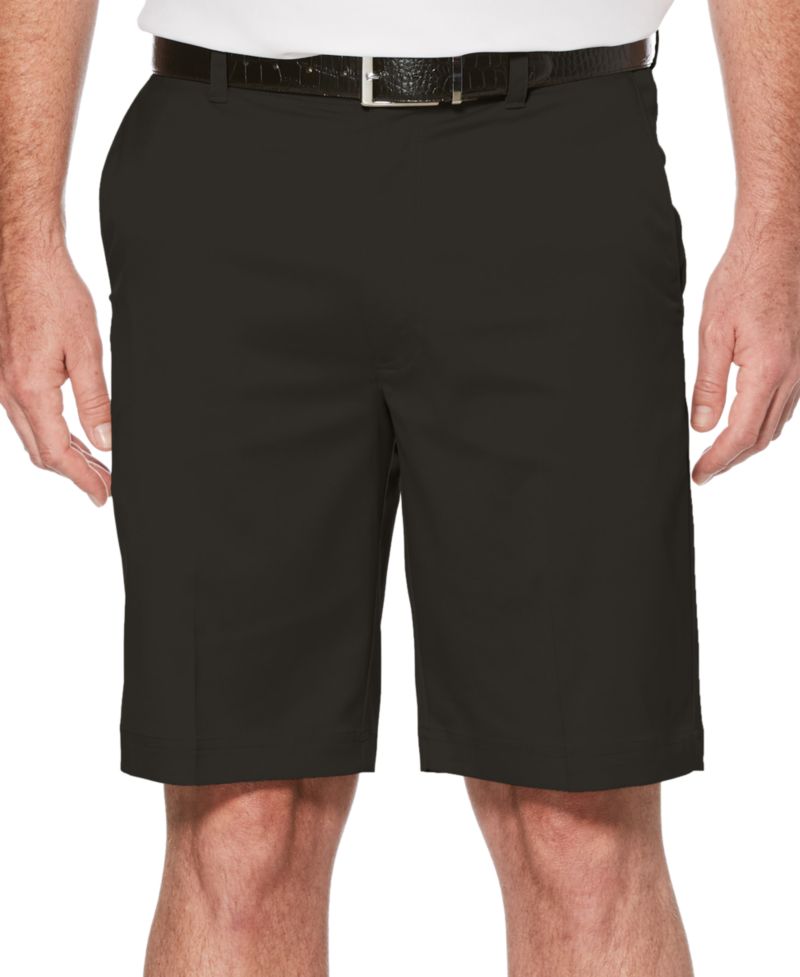 Men's Big & Tall Flat Front Active Waistband Golf Shorts