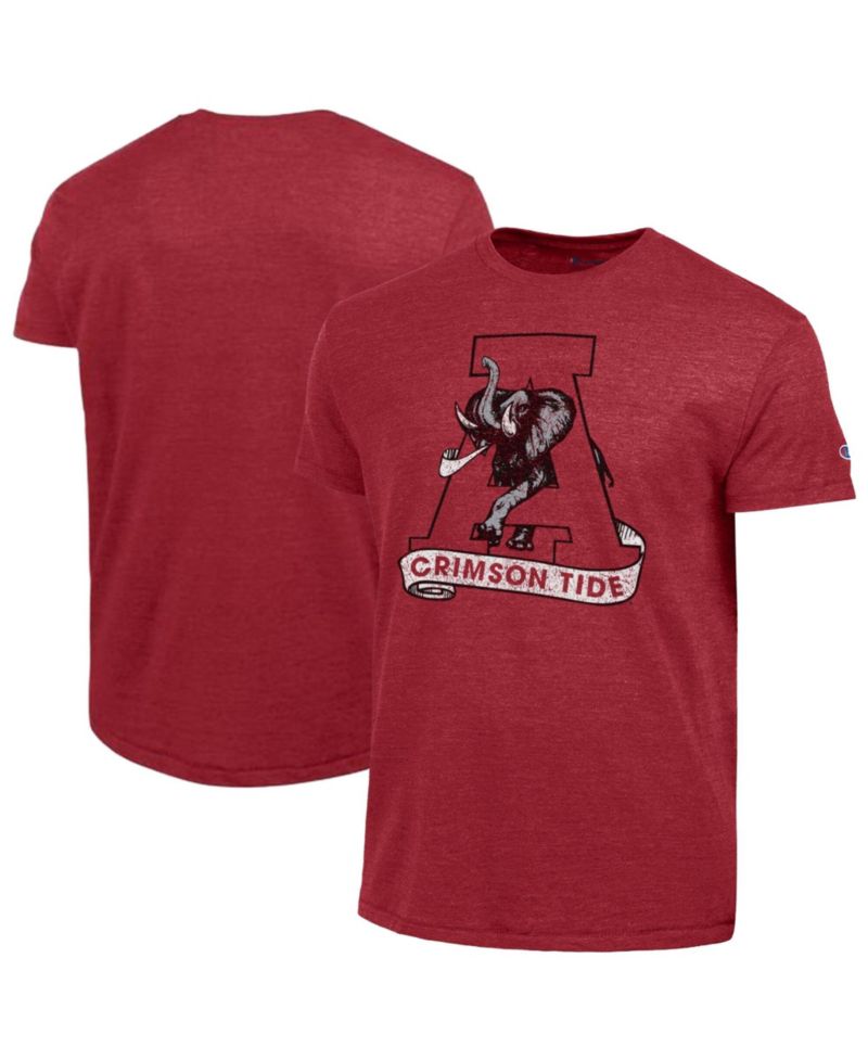 Men's Crimson Alabama Crimson Tide Triumph Tri-Blend T-Shirt