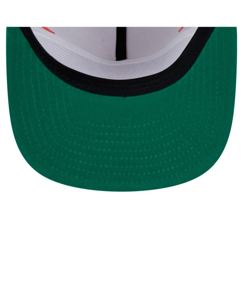 Men's Cream New York Mets Iron Golfer Snapback Hat
