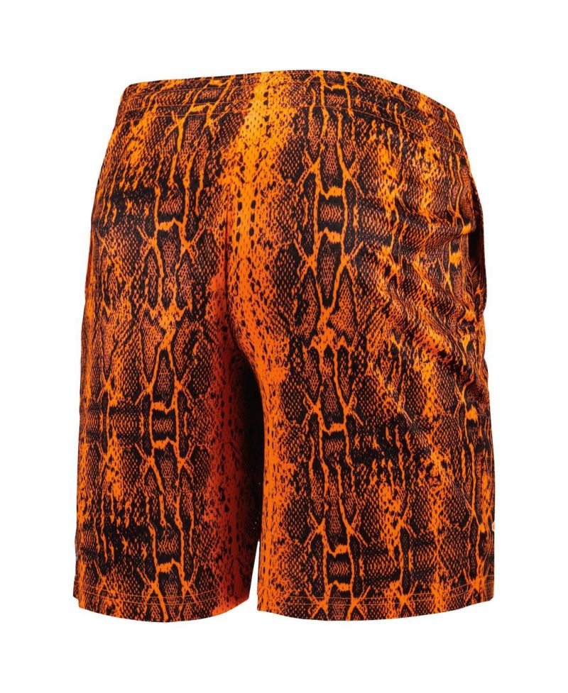 Men's Orange New York Giants Summer Pop Shorts