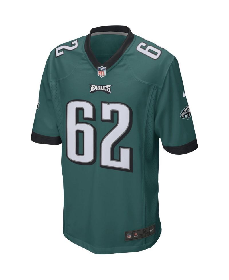 Men's Jason Kelce Midnight Green Philadelphia Eagles Game Jersey