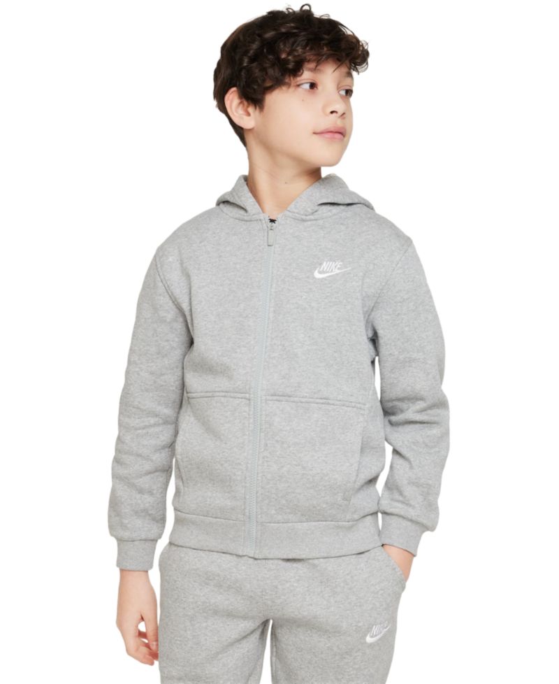 Флисовая толстовка на молнии Sportswear Club Club для мальчиков и девочек 7-20 лет