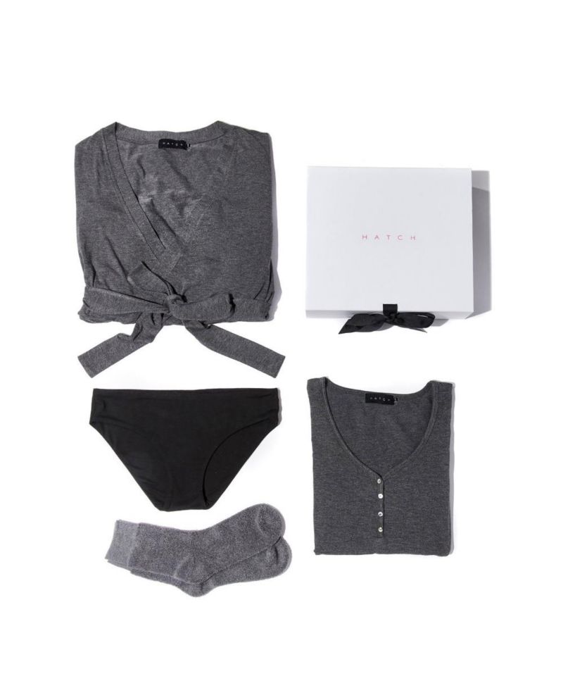 Essential Maternity Hospital Gift Set-Includes Robe, Nightgown + Socks