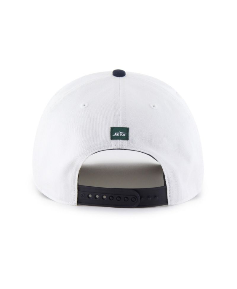 Men's White New York Jets Patriotic Overhand Hitch Adjustable Hat