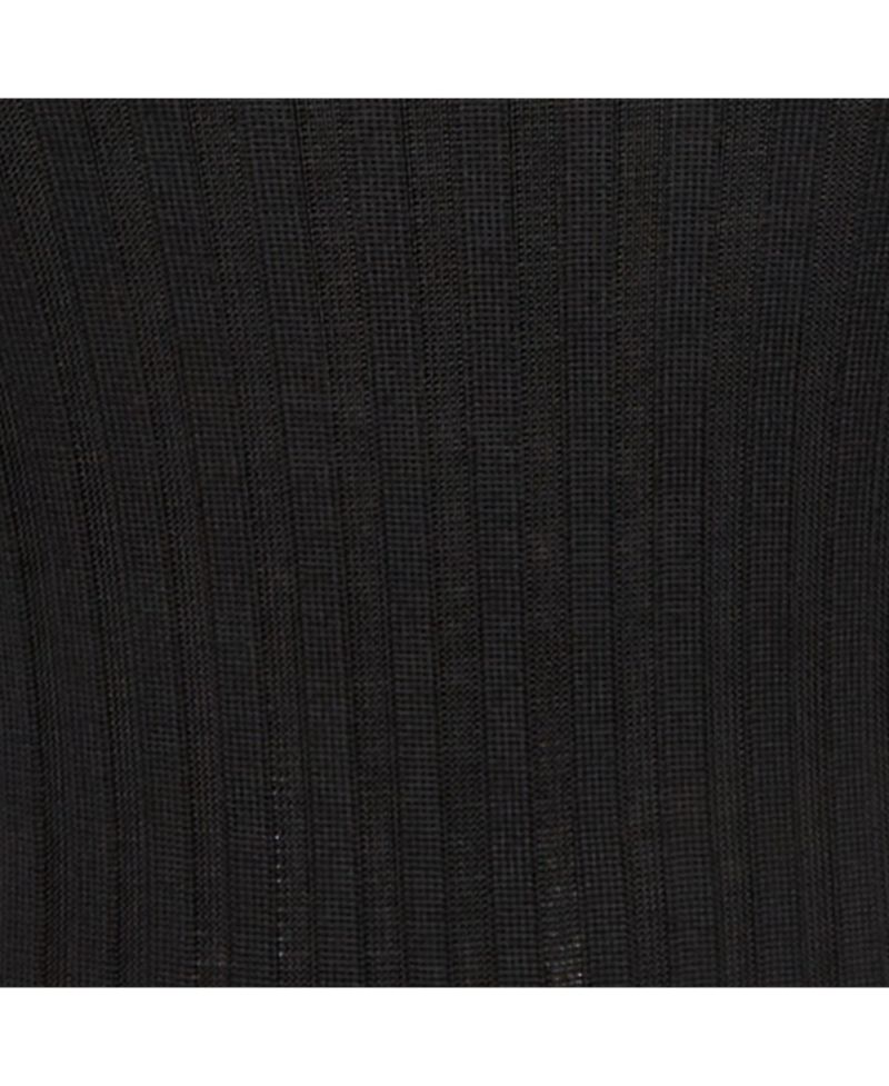 Women's Rib Knit Safety Pin Detail Mini Dress