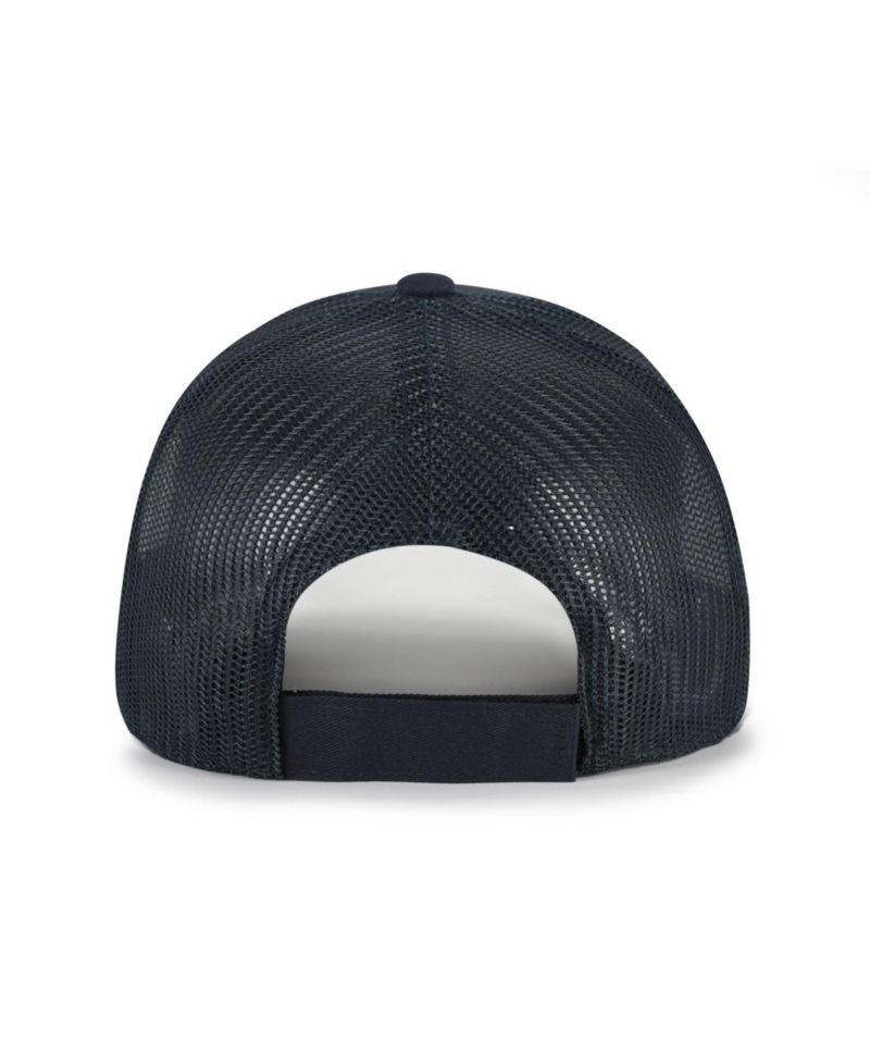 Men's Navy New England Patriots Roadway Adjustable Trucker Hat