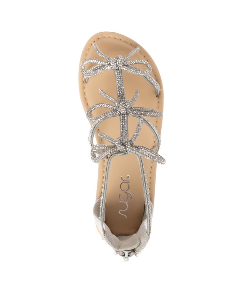 Toddler and Little Girls' Quay Strappy Flat Sandal
