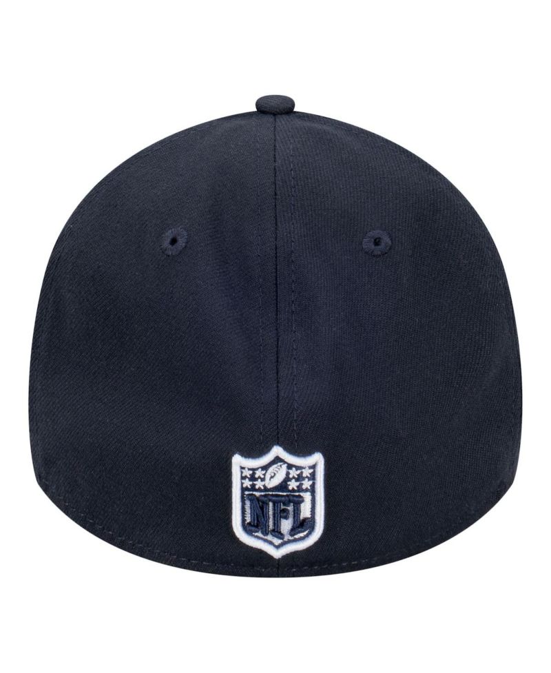 Men's Navy Chicago Bears Core Team 39THIRTY Flex Hat