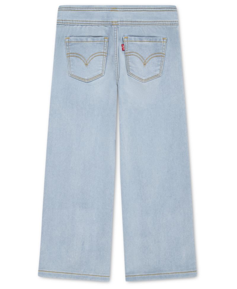 Baby Girls' Pull-On Wide Dobby Pants