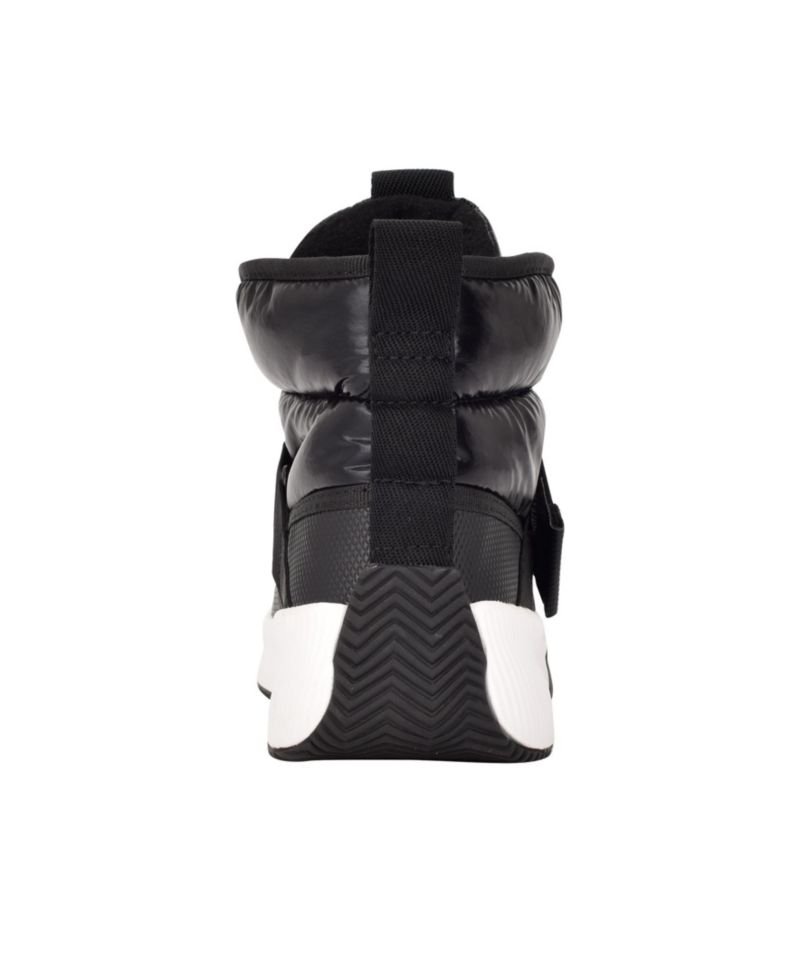 Calvin Klein Women's Mabon Cozy Nylon High Top Sneaker Boot