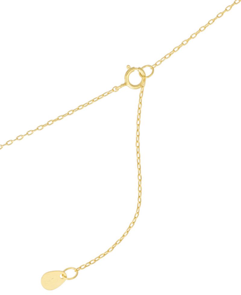 Cubic Zirconia Butterfly Pendant Necklace