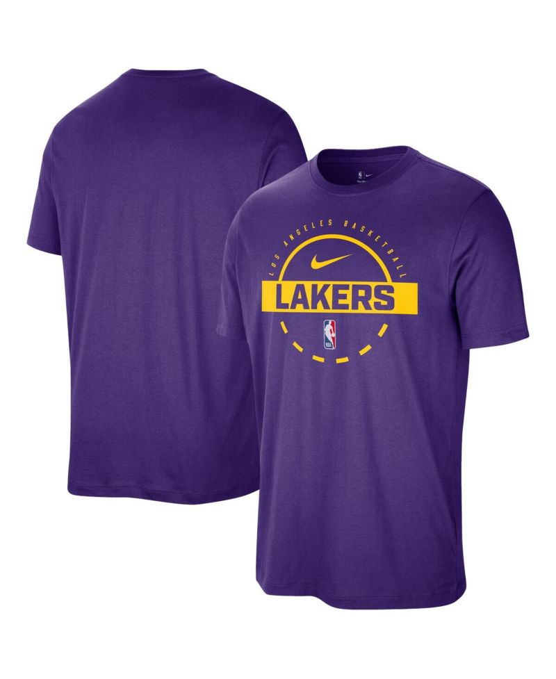 Men's Purple Los Angeles Lakers Authentic Practice T-Shirt