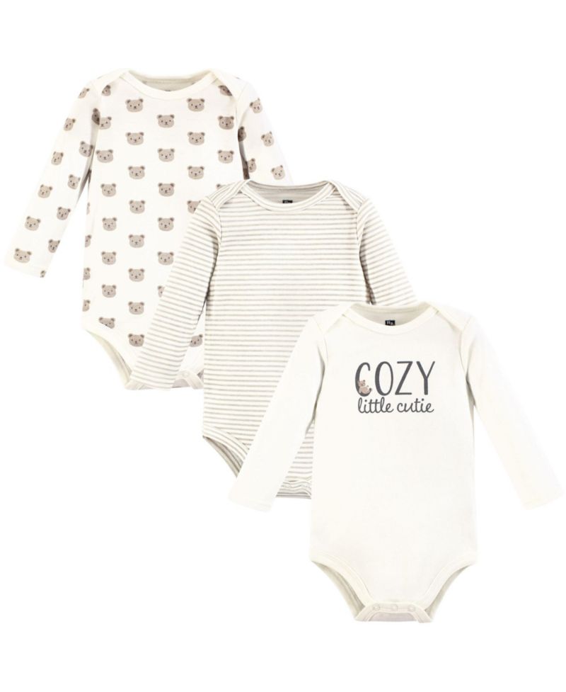 Baby Boys Hudson Unisex Everyday Long-Sleeve Cotton All-in-Ones