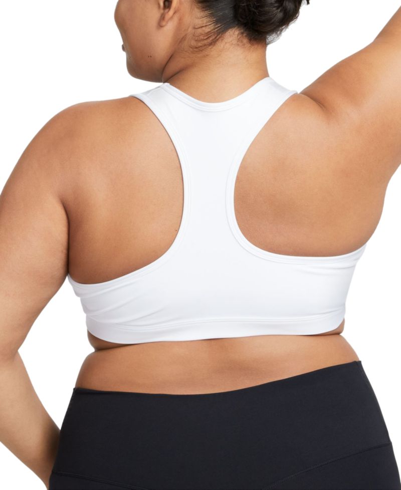 Plus Size Active Medium-Support Padded Logo Sports Bra