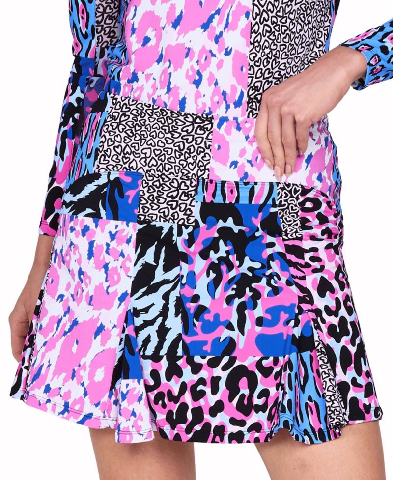 Women's Flare Godet Mini Tennis Skort