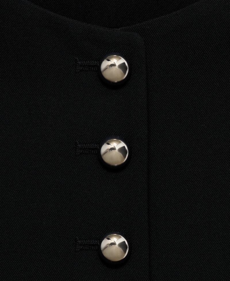 Women's Jewel Buttons Vest