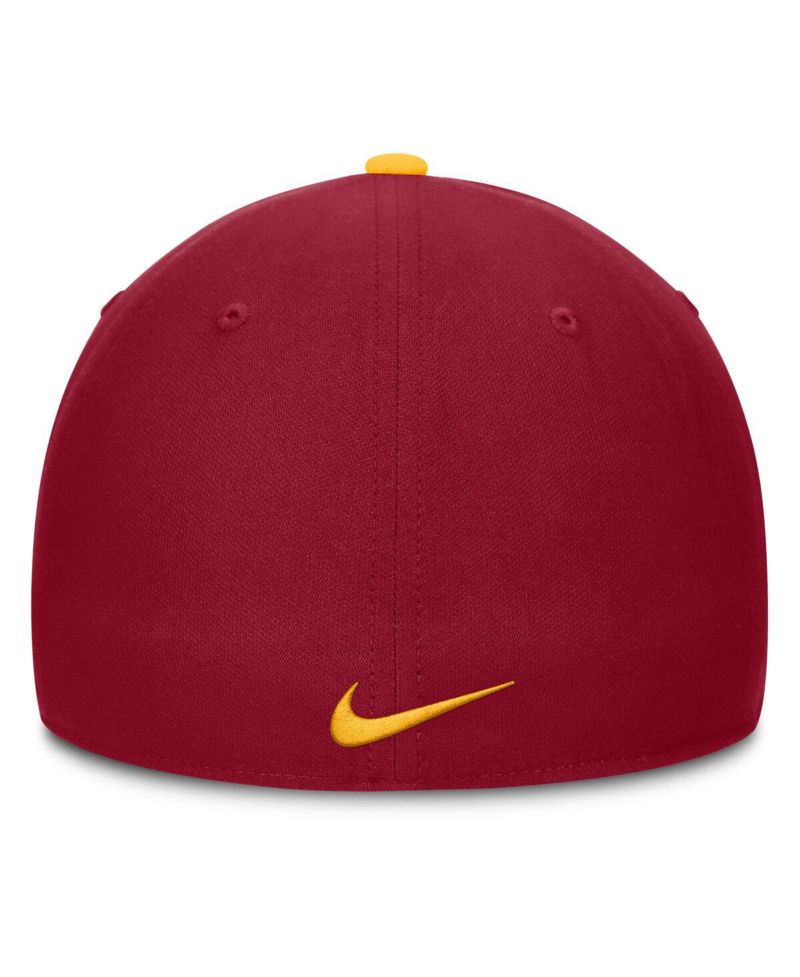 Men's Gold/Cardinal USC Trojans 2025 Sideline Rise Local Performance Flex Hat