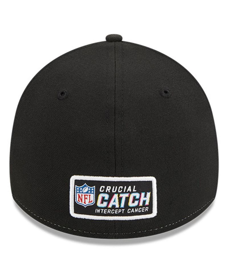 Men's Pink New Orleans Saints 2023 NFL Crucial Catch 39THIRTY Flex Hat