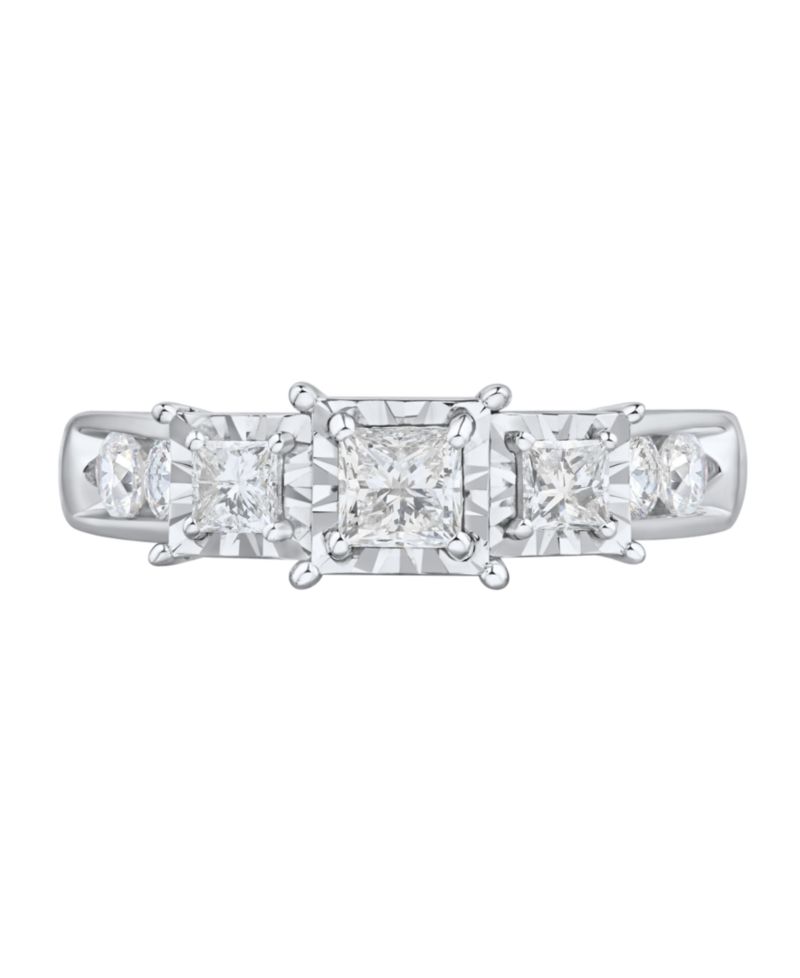 Diamond Engagement Ring (1 ct. t.w.) in 10k White Gold