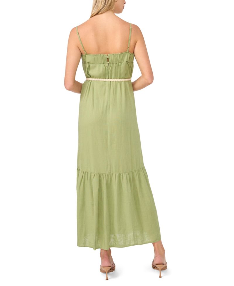 Women's Blend Elastic Bust A-Line Maxi Dress