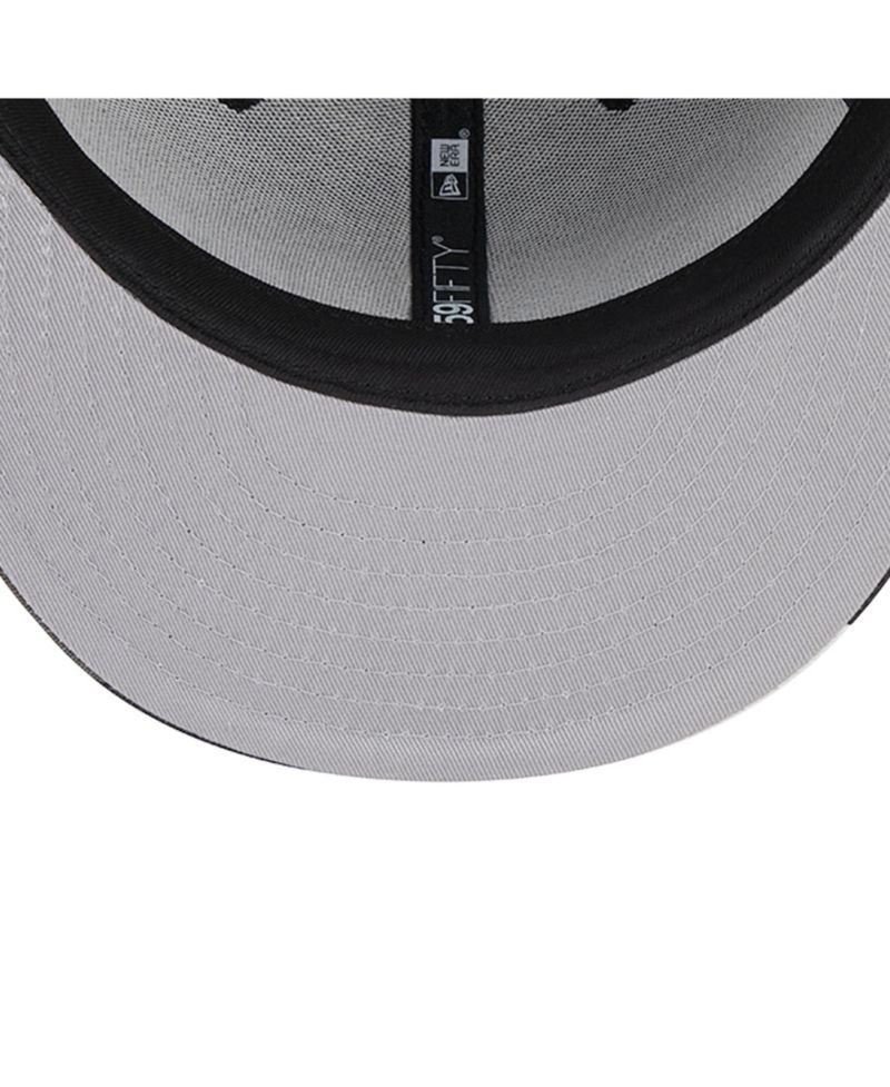 Men's Black Chicago Cubs Metallic Camo 59FIFTY Fitted Hat