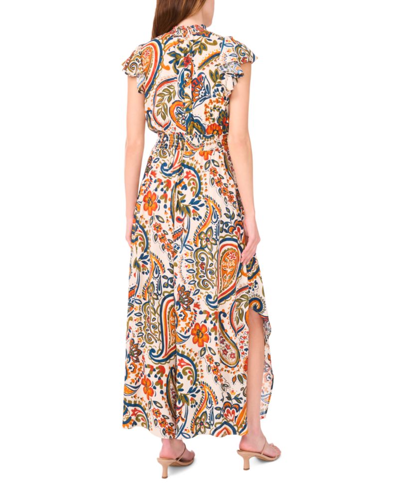 Women's Mock-Neck Wide-Leg Jumpsuit