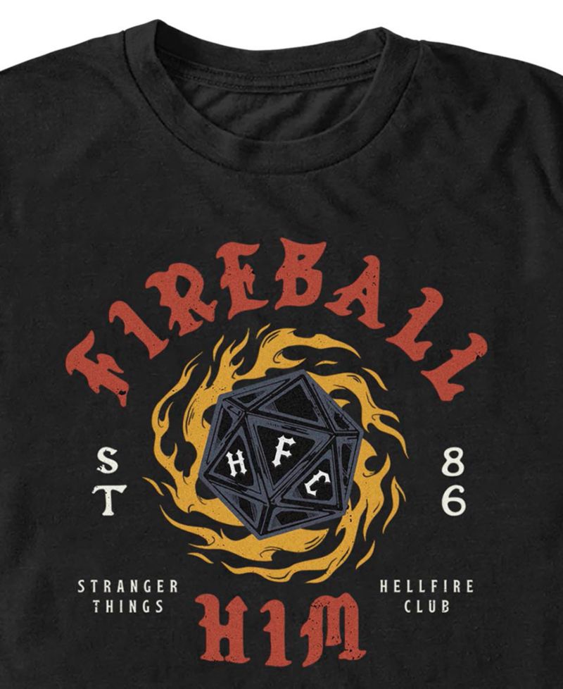 Men's Stranger Things Crewneck Regular Fit T-Shirt