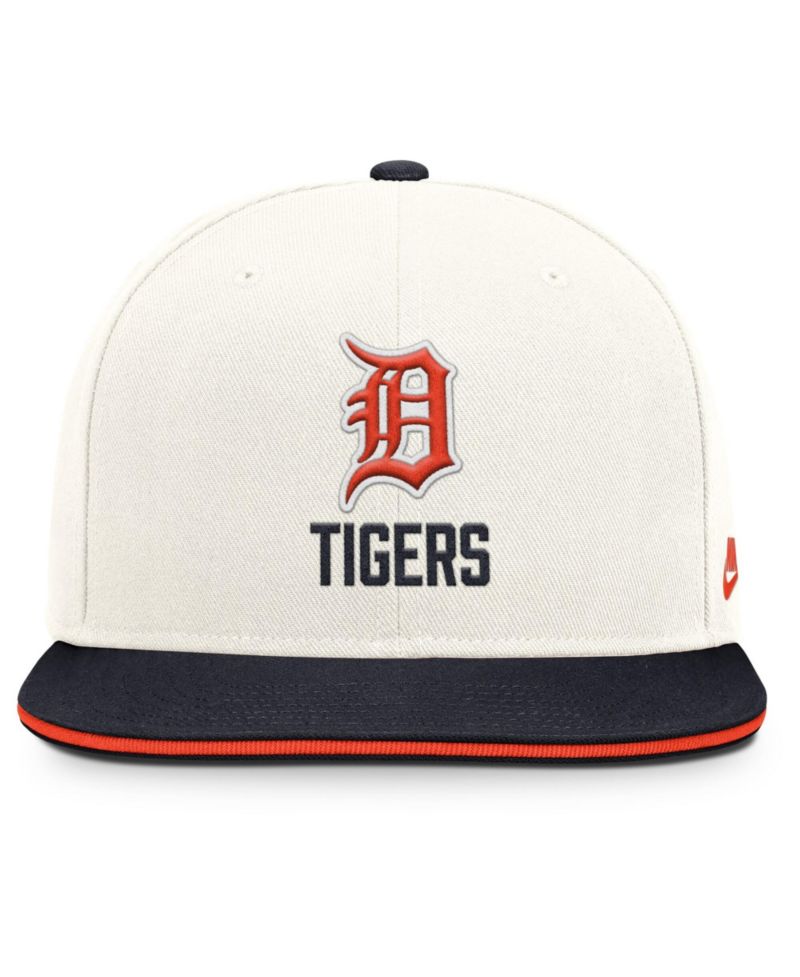 Men's Cream/Navy Detroit Tigers Cooperstown Pro Dri-FIT Snapback Hat