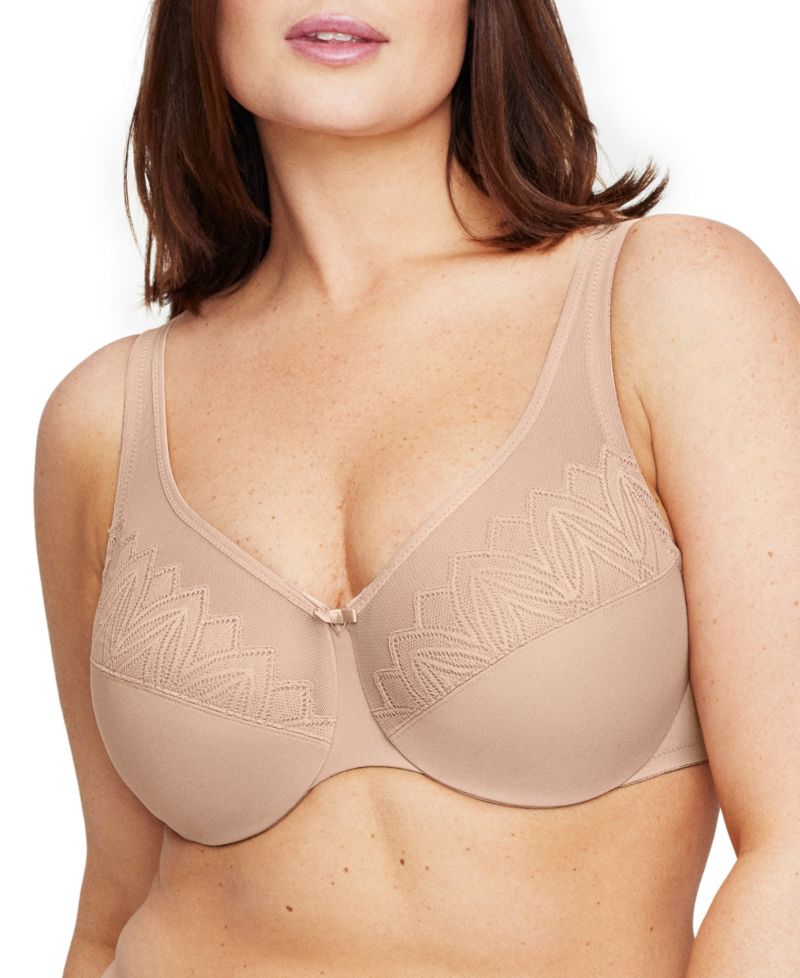 Full Figure Plus Size Wonder Wire Minimizer Underwire Bra, 9003