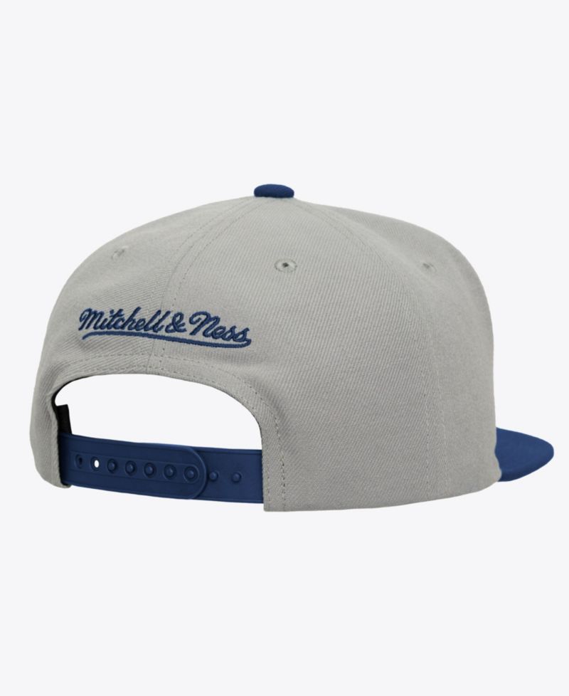Men's Gray/Navy Ole Miss Rebels Plaid OG Snapback Hat