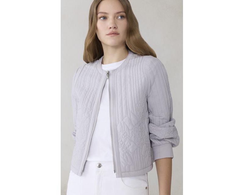 Women's REITA Boxy Jacket in Insulated Soft Nylon
