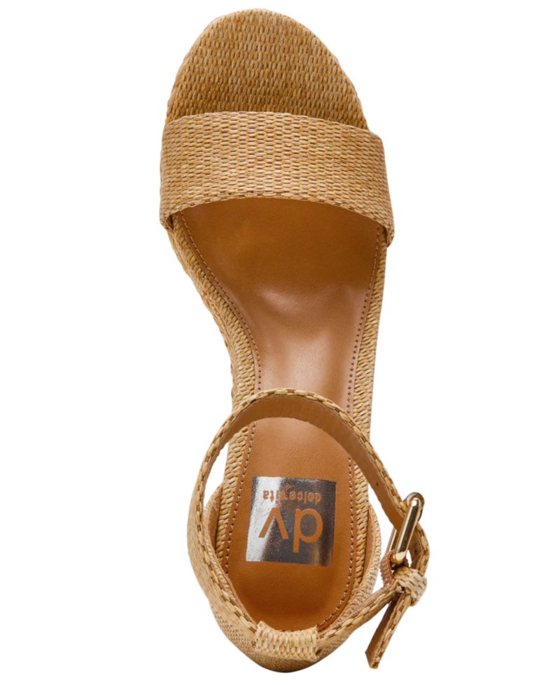 Women's Tammara Ankle-Strap Platform Espadrille Wedge Sandals
