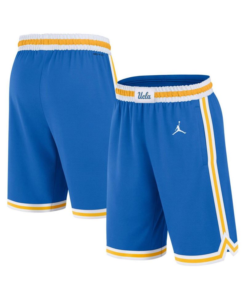 Men's Blue UCLA Bruins Road Replica Performance Basketball Shorts