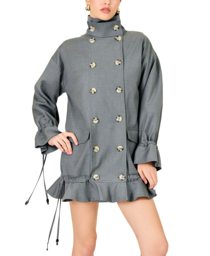 Women's Wilfred Funnel Neck Coat