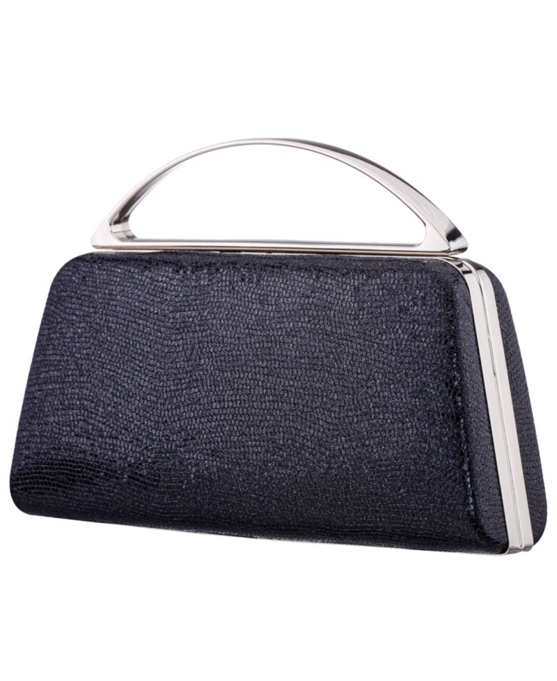 Genesis Metallic Snake Small Handle Clutch Handbag