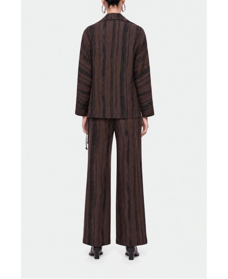 Women's Relaxed-Fit Wide-Leg Elastic-Waist Trousers