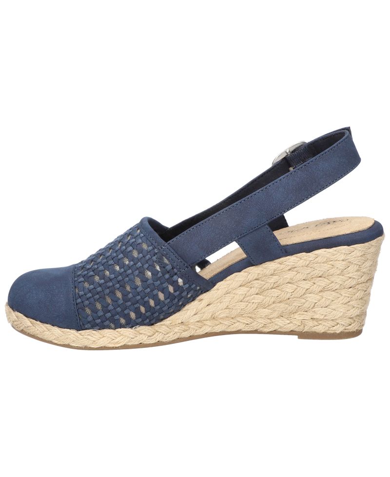Women's Taffy Buckle Slingback Espadrille Wedges