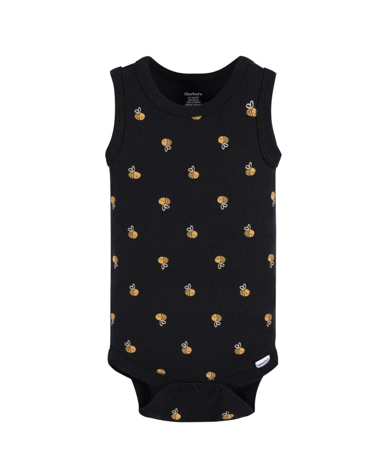 Baby Boys Sleeveless Onesies Bodysuits, 4 Pack