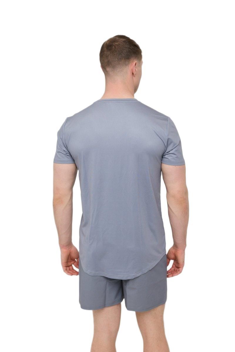 Men's Elite Gym T-Shirt Grey