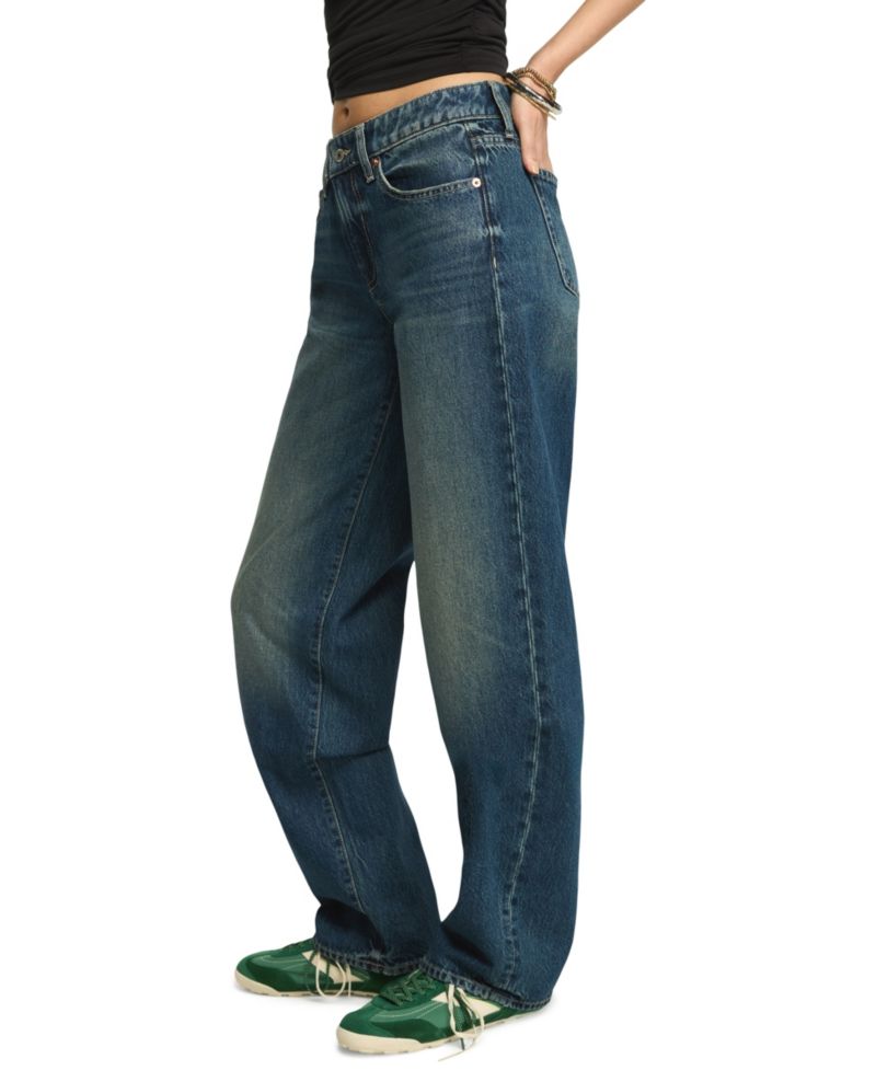 Women's The Baggy Low-Rise Wide-Leg Jeans