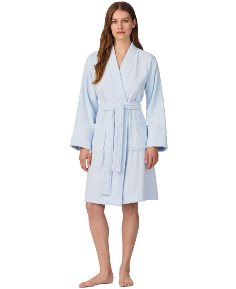 Greenwich Woven Terry Bath Robe