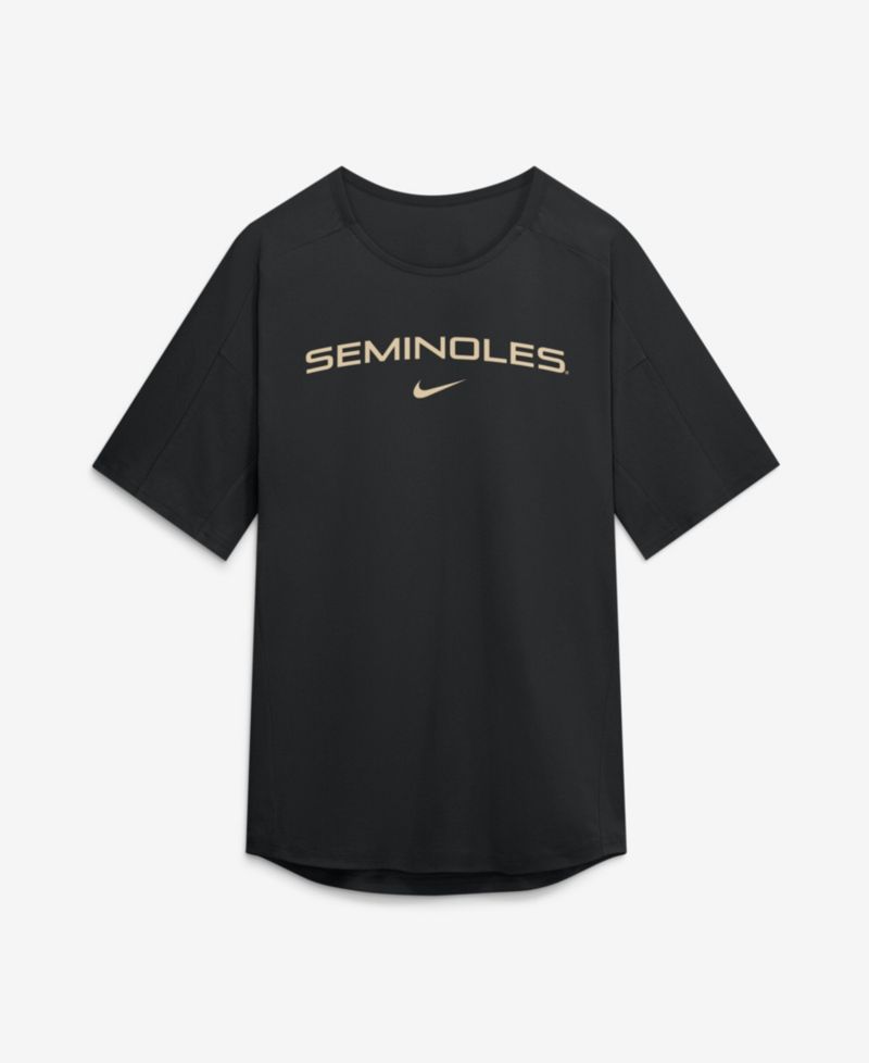 Men's Black Florida State Seminoles Golf Club Shirt