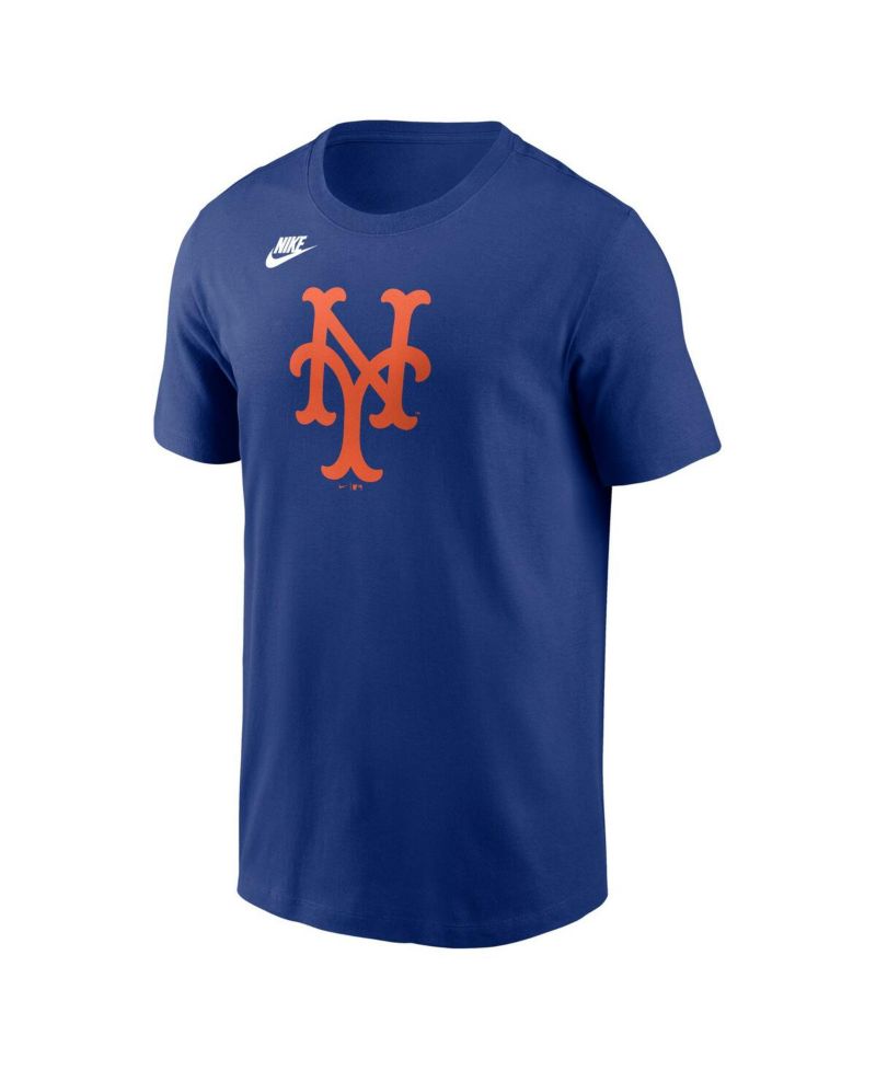 Men's Royal New York Mets Cooperstown Collection Team Logo T-Shirt